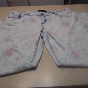 TwentyoneBlack lowrise skinny ladies jeans 13/14R